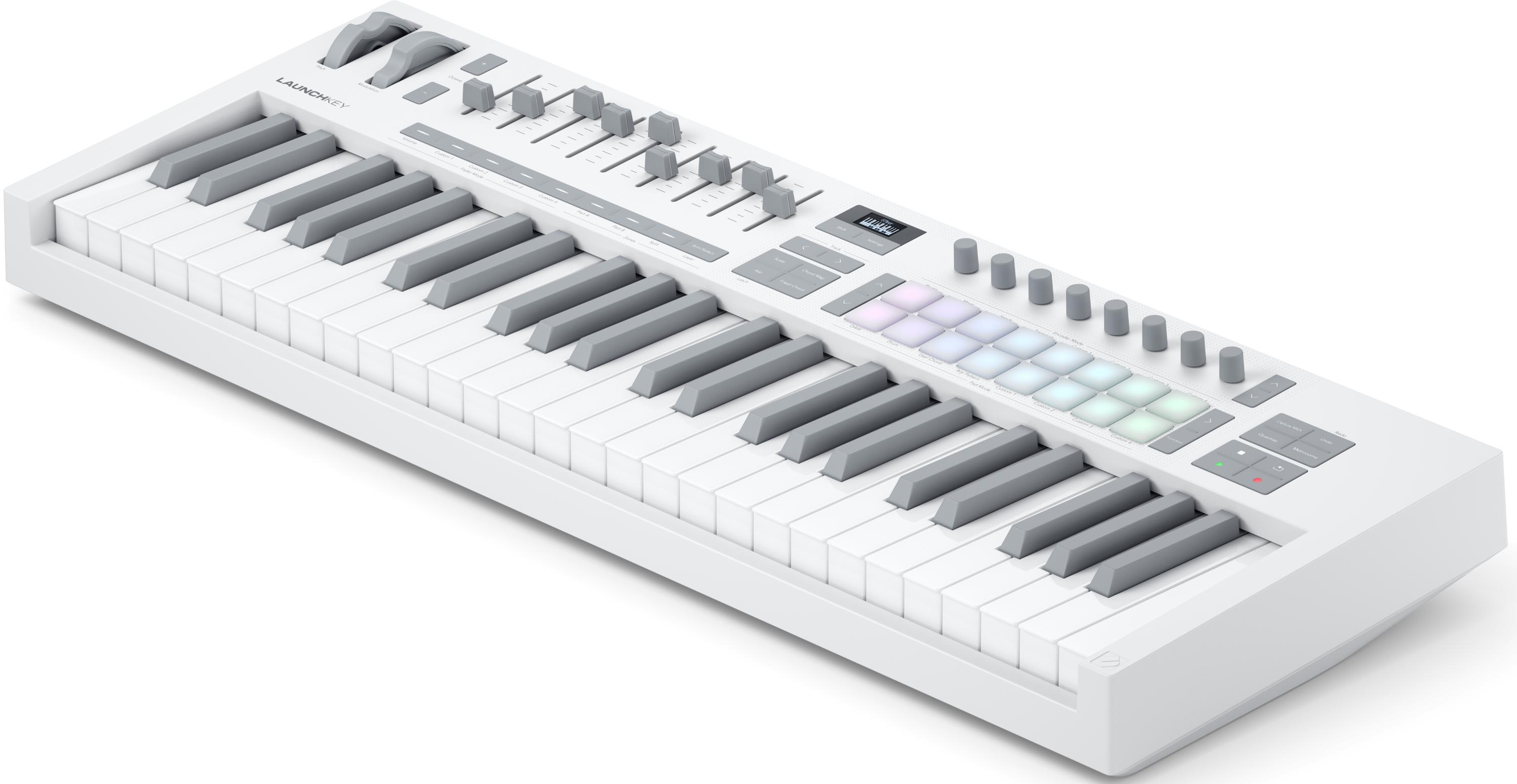 Novation Launchkey 49 MK4 MIDI Keyboard & Controller in White